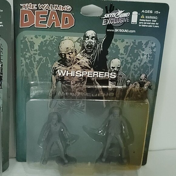 Skybound Exclusive Walking Dead Grey Whispers Glow Michonne 5 Total Mini Figure - Picture 2 of 4